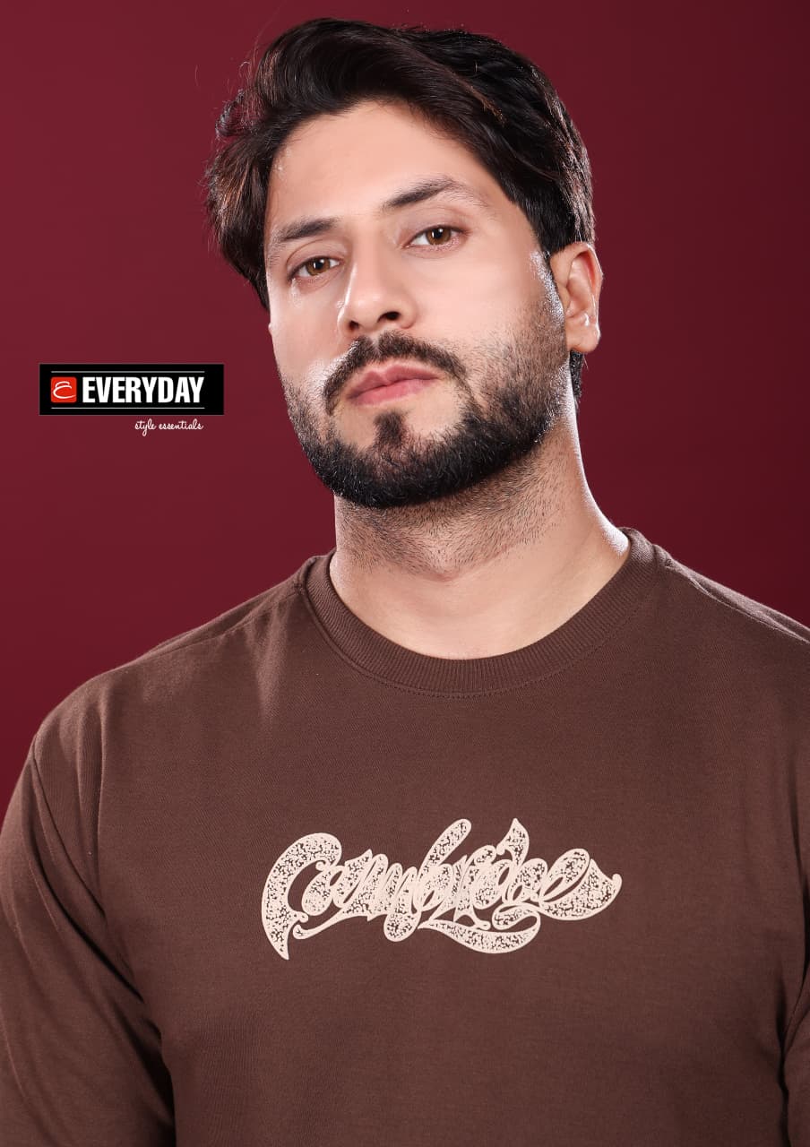Vol 1354 Oversized Everyday Cotton Looper Mens Tshirts Supplier India