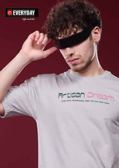 Vol 1354 Oversized Everyday Cotton Looper Mens Tshirts Supplier India
