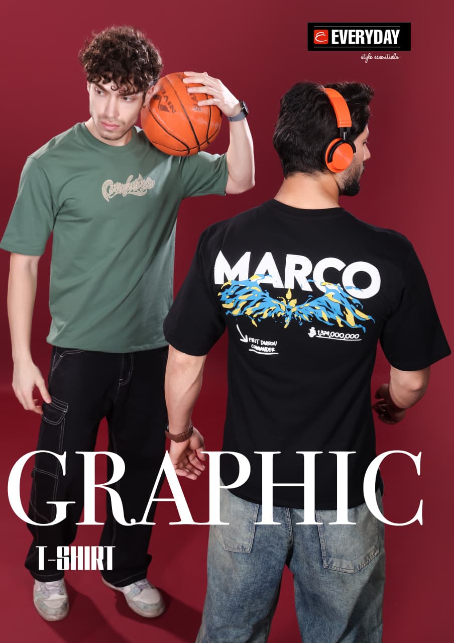 Vol 1354 Oversized Everyday Cotton Looper Mens Tshirts Supplier India