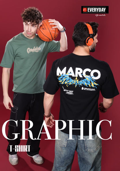 Vol 1354 Oversized Everyday Cotton Looper Mens Tshirts Supplier India