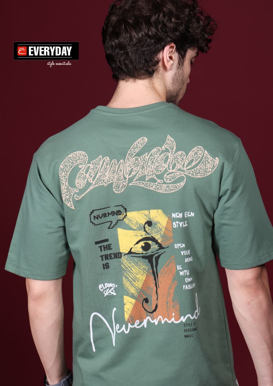 Vol 1354 Oversized Everyday Cotton Looper Mens Tshirts Supplier India