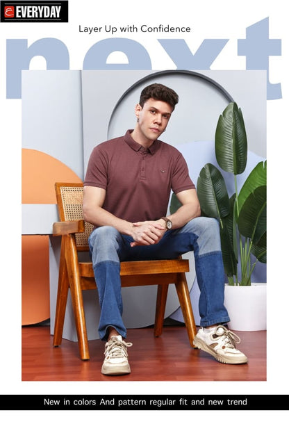Vol 1355 Everyday Knit Mens Tshirts Wholesale Rate