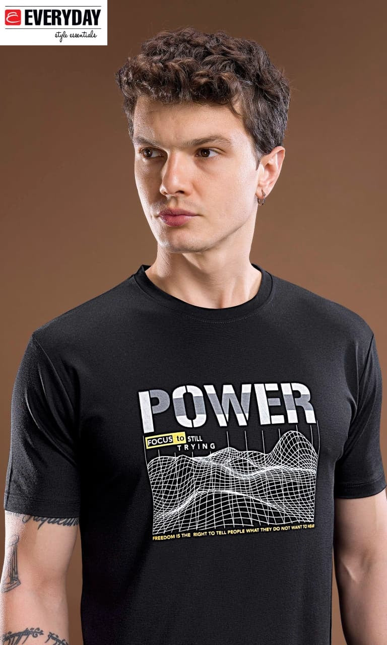 Vol 1363 Everyday Tencil Lycra Mens Tshirts Exporter India