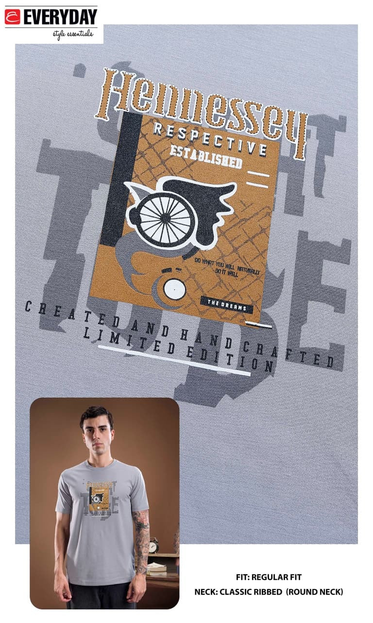 Vol 1363 Everyday Tencil Lycra Mens Tshirts Exporter India