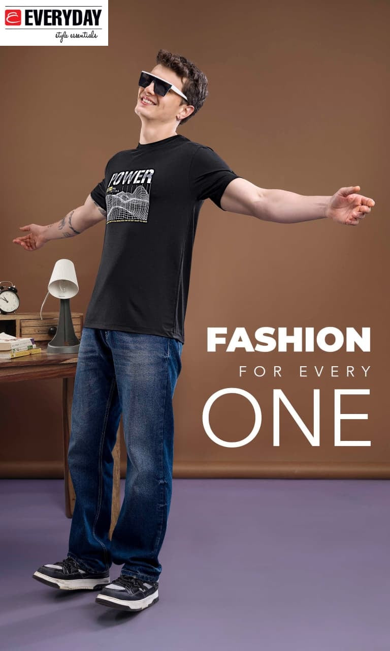 Vol 1363 Everyday Tencil Lycra Mens Tshirts Exporter India
