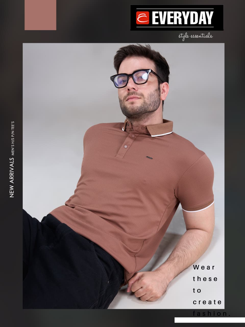 Vol 1368 Everyday Cord Knit Mens Tshirts Wholesaler India