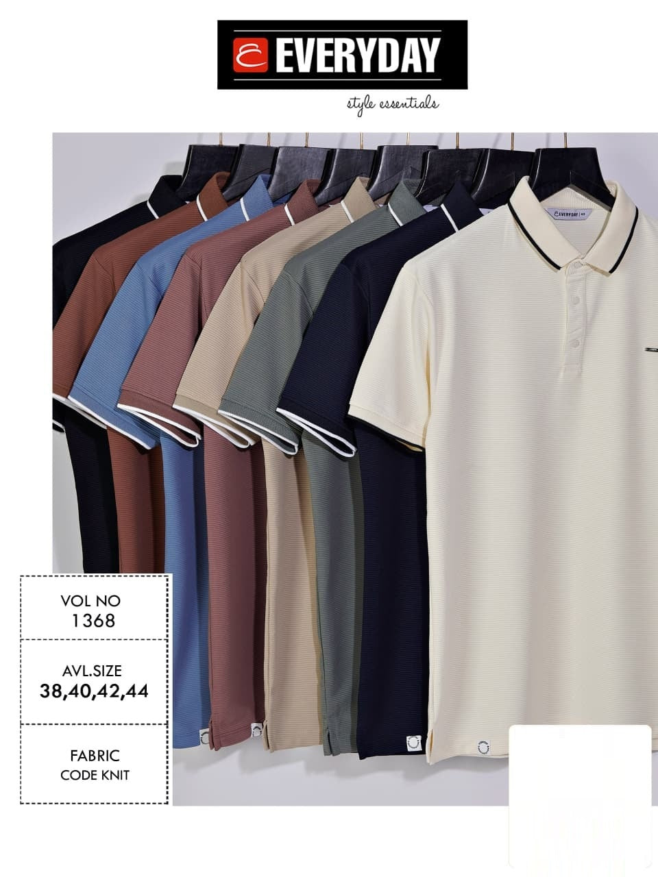 Vol 1368 Everyday Cord Knit Mens Tshirts Wholesaler India