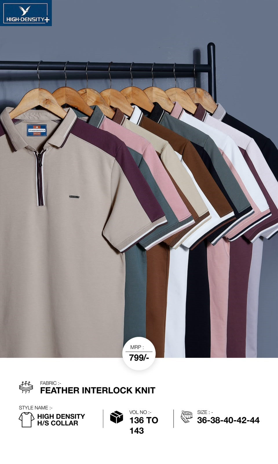 Vol 136 To 143 High Density Feather Knit Mens Tshirts Wholesale Price
