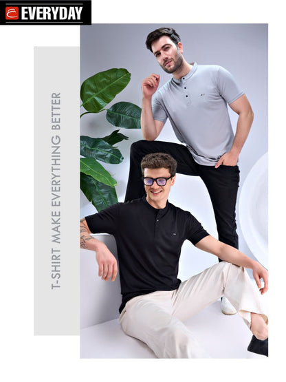 Vol 1371 Everyday Tencil Lycra Mens Tshirts Exporter Gujarat