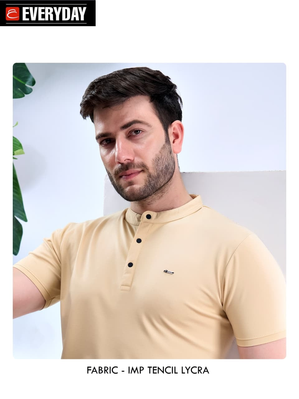 Vol 1371 Everyday Tencil Lycra Mens Tshirts Exporter Gujarat