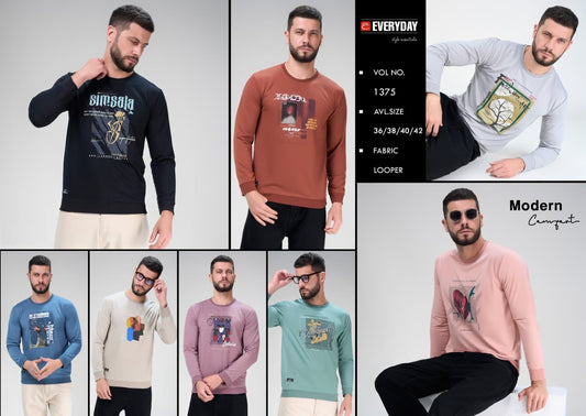 Vol 1375 Everyday Looper Mens Tshirts Wholesale