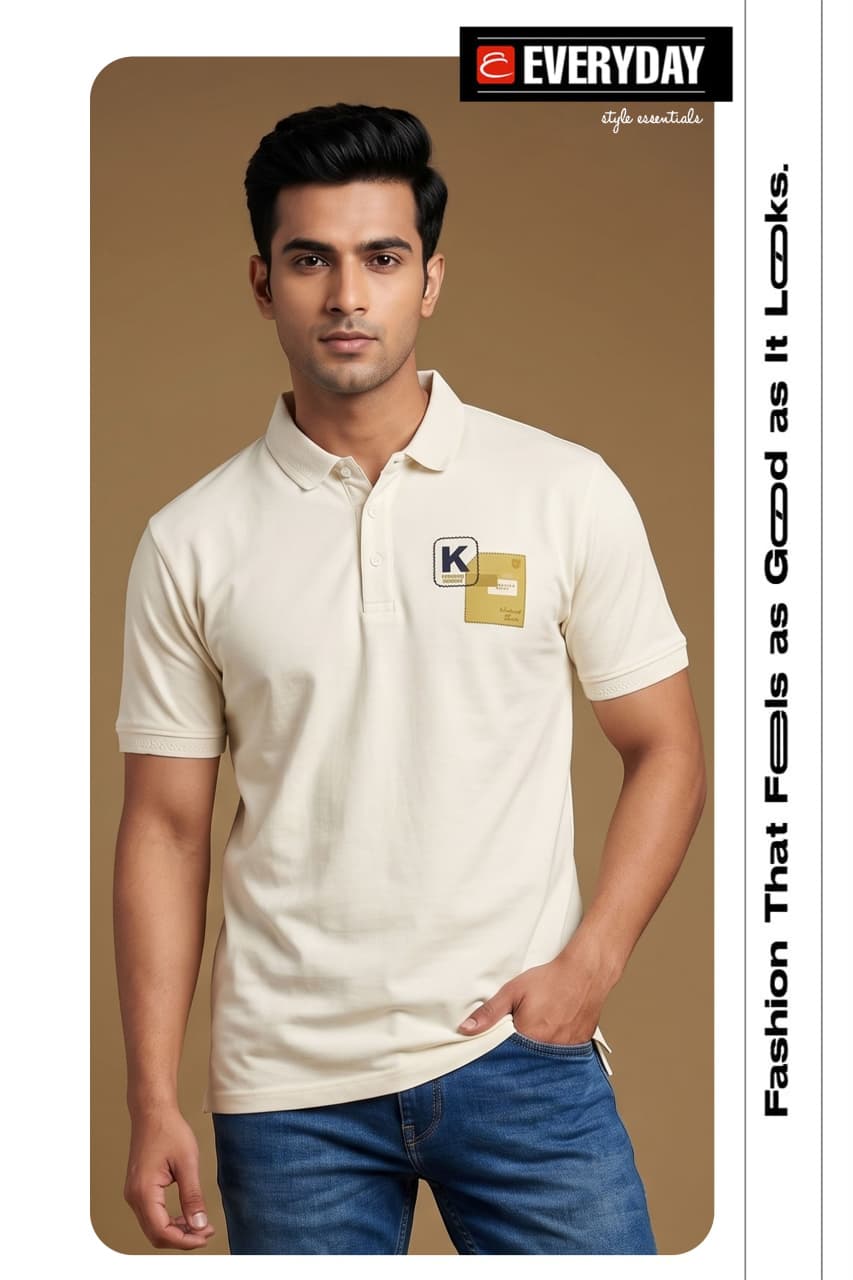 Vol 1380 Everyday Tencil Lycra Mens Tshirts Wholesale Price