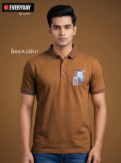 Vol 1380 Everyday Tencil Lycra Mens Tshirts Wholesale Price
