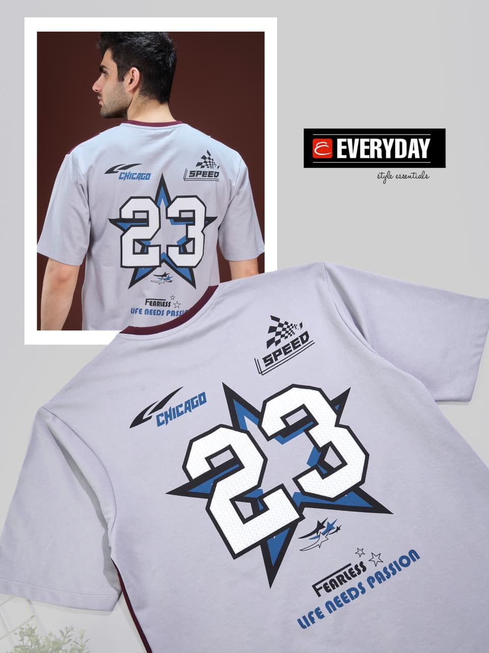 Vol 1390 Cut And Sew Everyday Cotton Looper Mens Tshirts Supplier Gujarat