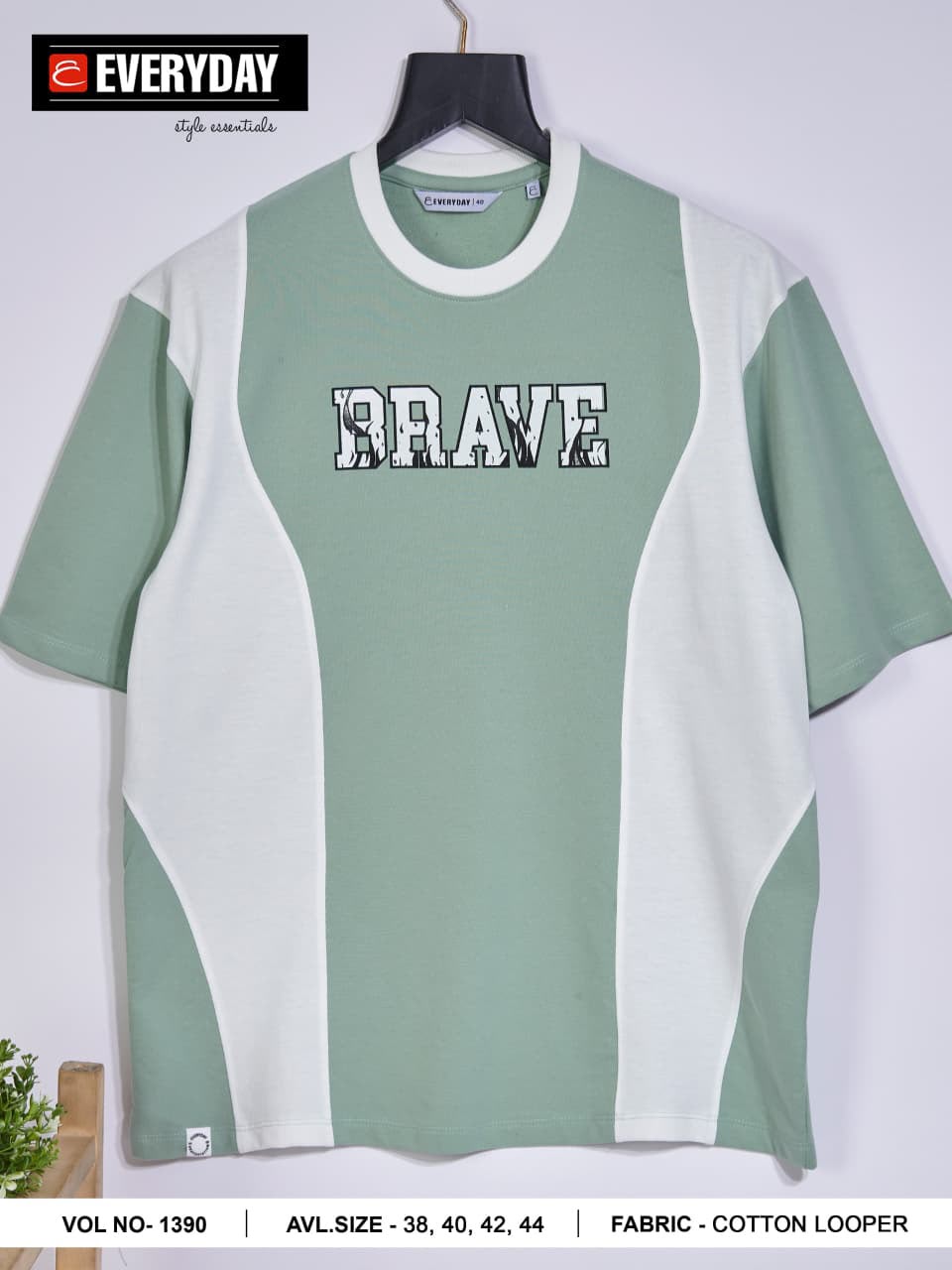 Vol 1390 Cut And Sew Everyday Cotton Looper Mens Tshirts Supplier Gujarat