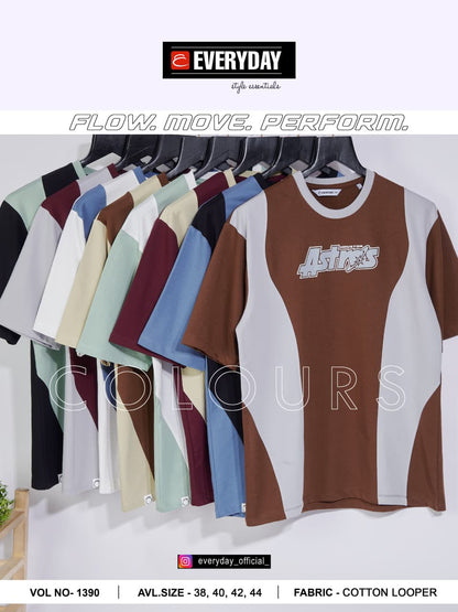 Vol 1390 Cut And Sew Everyday Cotton Looper Mens Tshirts Supplier Gujarat