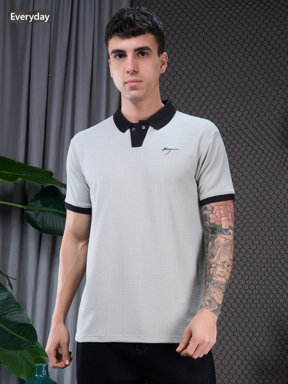 Vol 1393 Collar Neck Everyday Imported Mens Tshirts Wholesale Price