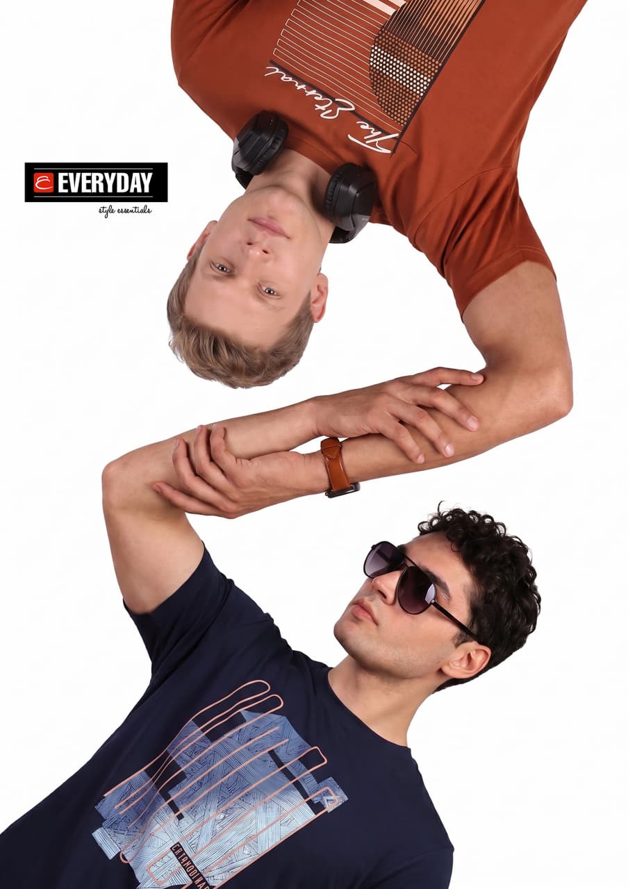 Vol 1399 Print Everyday Tencil Lycra Mens Tshirts Exporter India