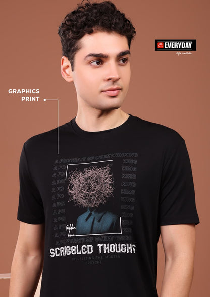 Vol 1399 Print Everyday Tencil Lycra Mens Tshirts Exporter India