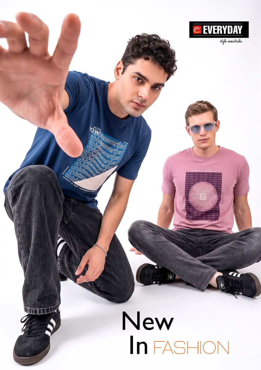 Vol 1399 Print Everyday Tencil Lycra Mens Tshirts Exporter India