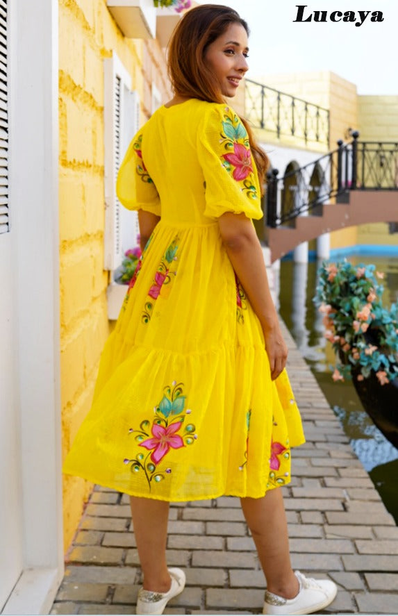 Vol 13 Lucaya Kotha Midi Dress Wholesale Rate