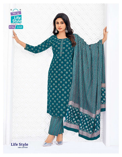 Vol 13 Mcm Lifestyle Cotton Dress Material Wholesale Price