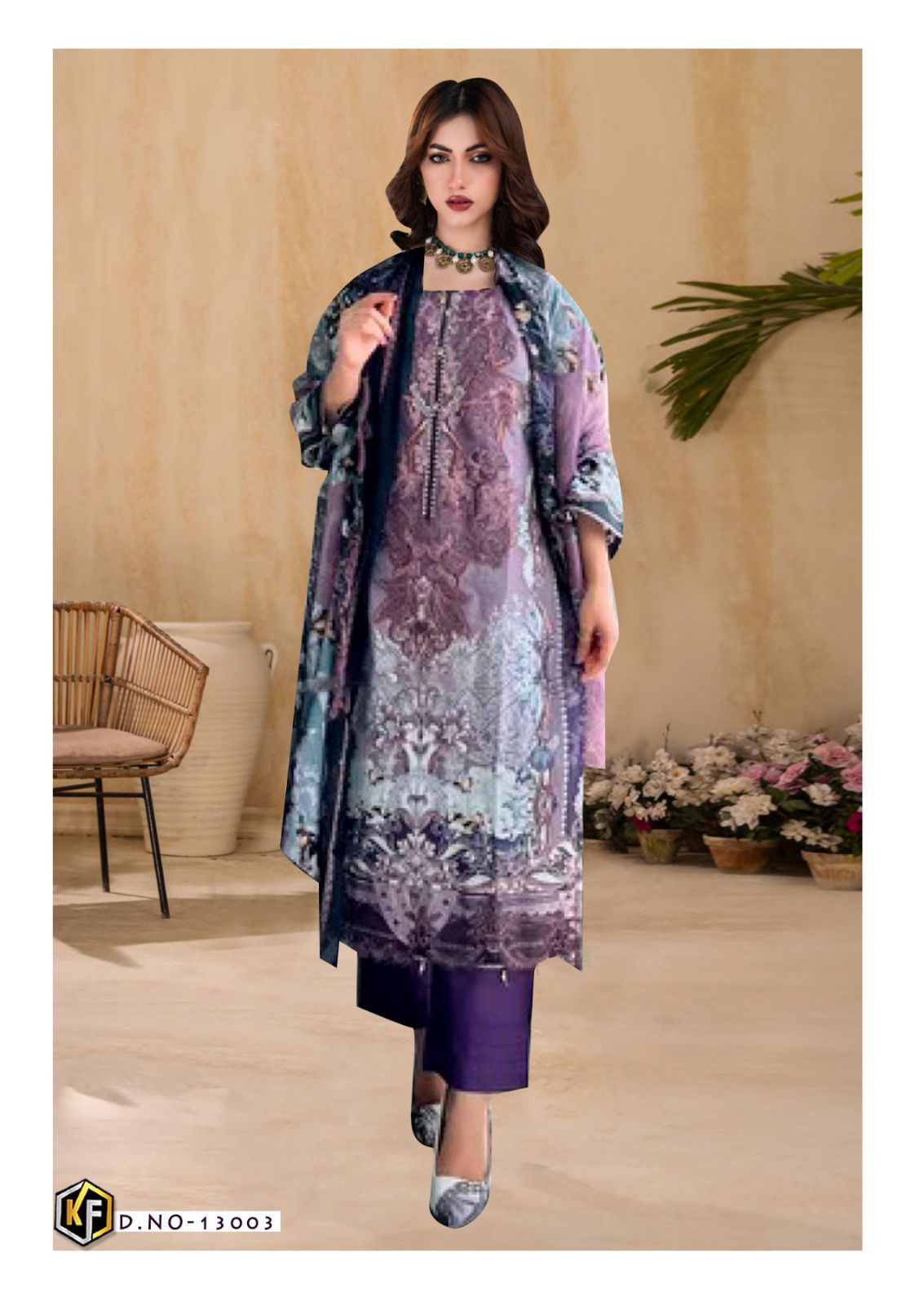 Vol 13 Nx Hit Heavy Cotton Luxury Collection Keval Fab Karachi Salwar Suits Wholesaler India