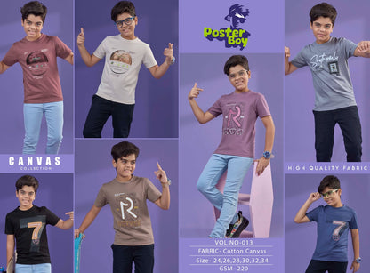 Vol 13 Poster Cotton Boys Tshirt Wholesaler Gujarat