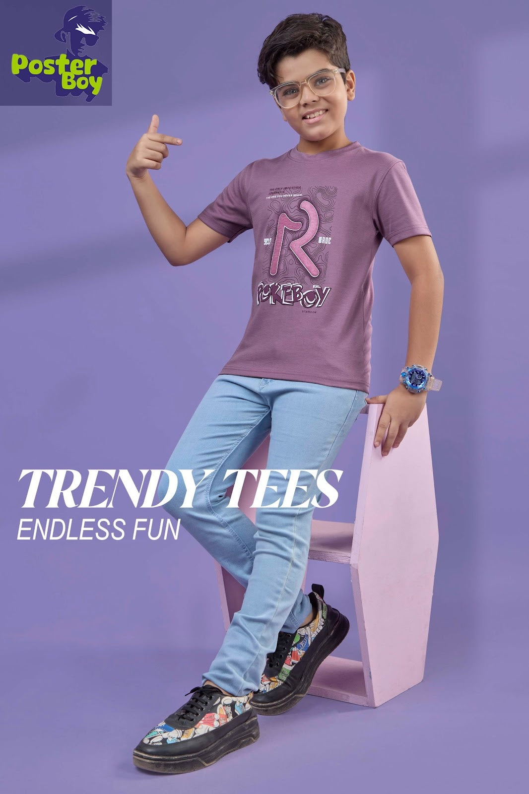 Vol 13 Poster Cotton Boys Tshirt Wholesaler Gujarat