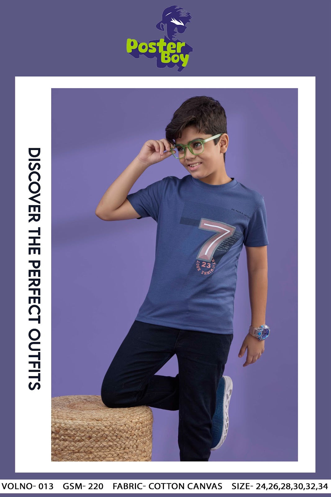 Vol 13 Poster Cotton Boys Tshirt Wholesaler Gujarat