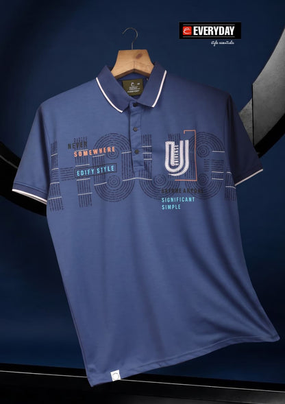 Vol 1403 Collar Everyday Tencil Lycra Mens Tshirts Wholesale