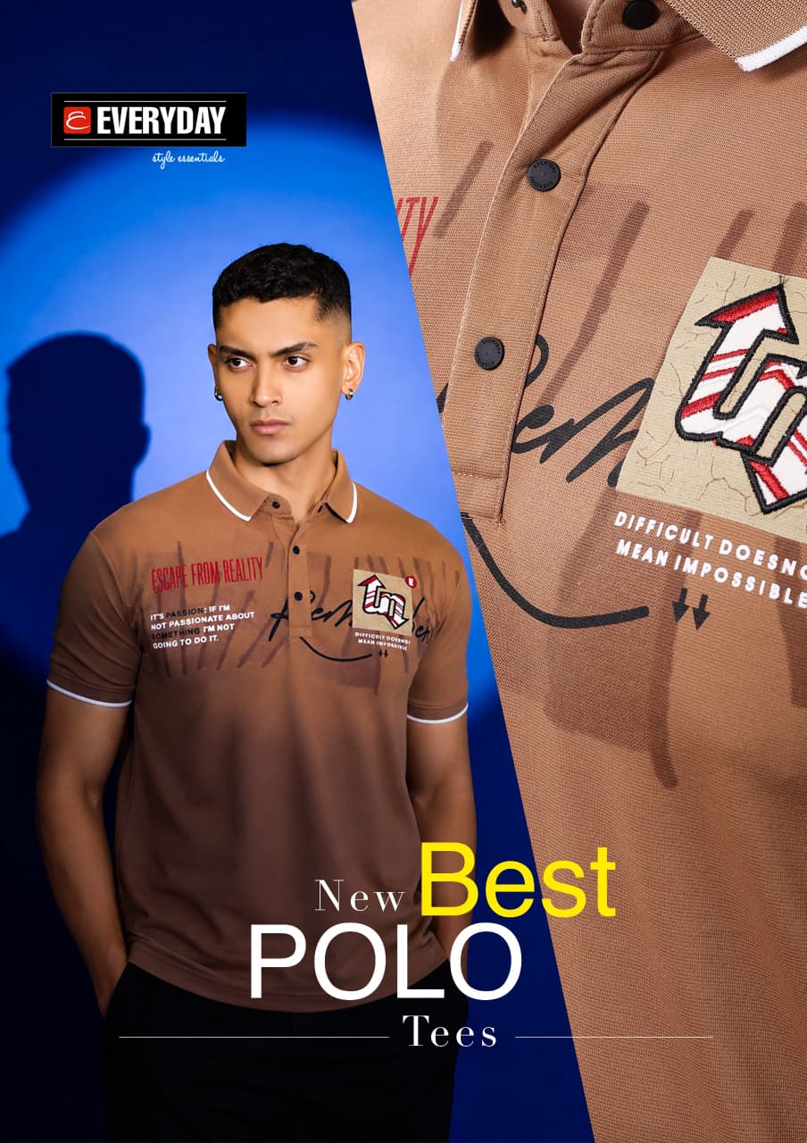 Vol 1403 Collar Everyday Tencil Lycra Mens Tshirts Wholesale