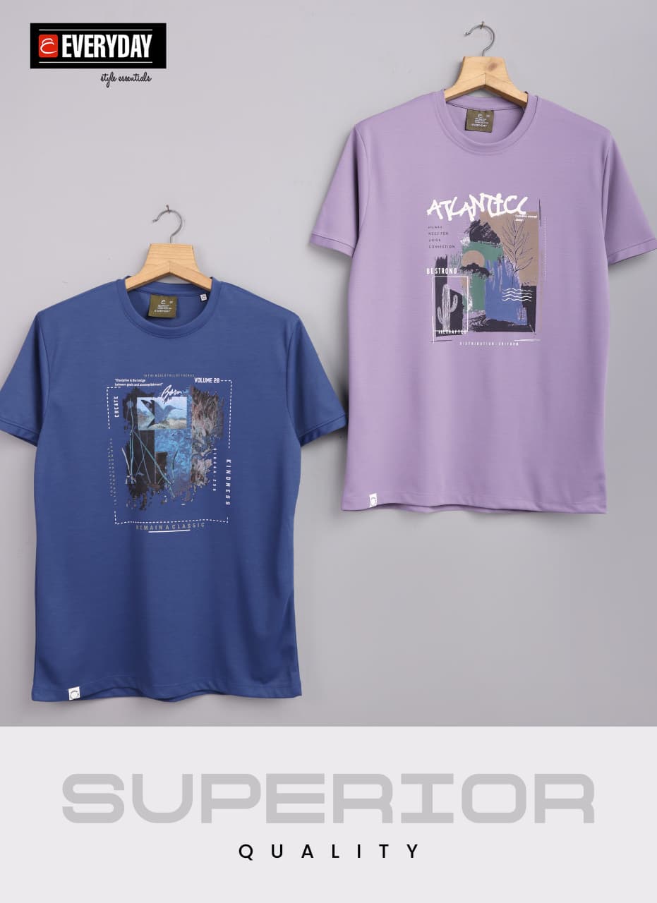 Vol 1405 Tencil Everyday Lycra Mens Tshirts Manufacturer India