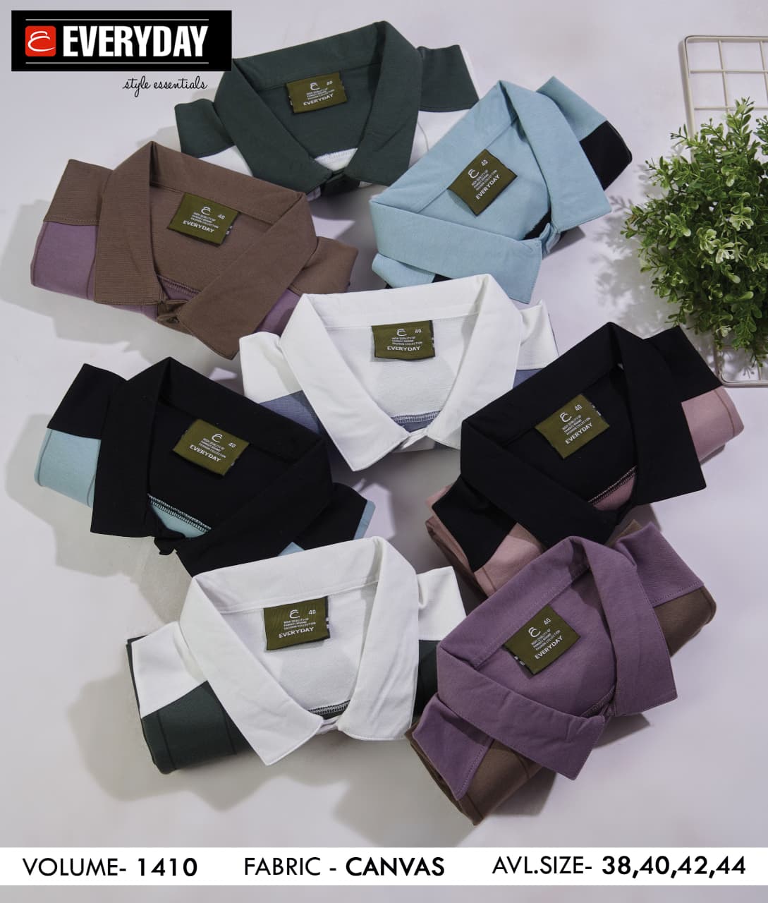 Vol 1410 Cut N Sew Everyday Canvas Mens Tshirts Manufacturer India