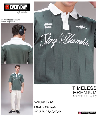 Vol 1410 Cut N Sew Everyday Canvas Mens Tshirts Manufacturer India