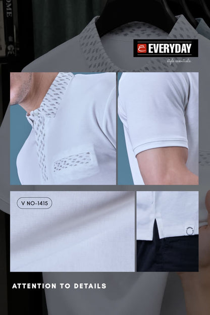 Vol 1415 Cut And Sew Everyday Interlock Mens Tshirts Manufacturer India