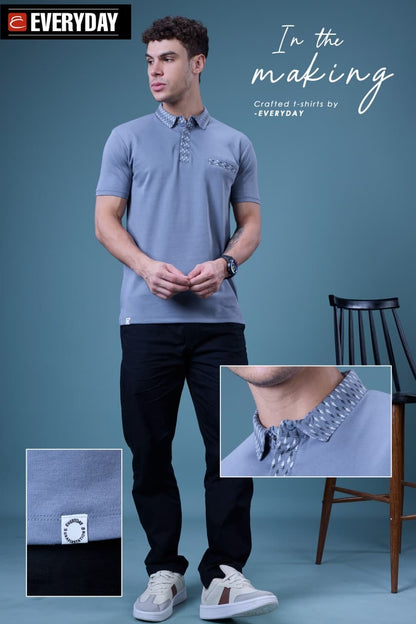 Vol 1415 Cut And Sew Everyday Interlock Mens Tshirts Manufacturer India