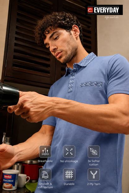 Vol 1415 Cut And Sew Everyday Interlock Mens Tshirts Manufacturer India