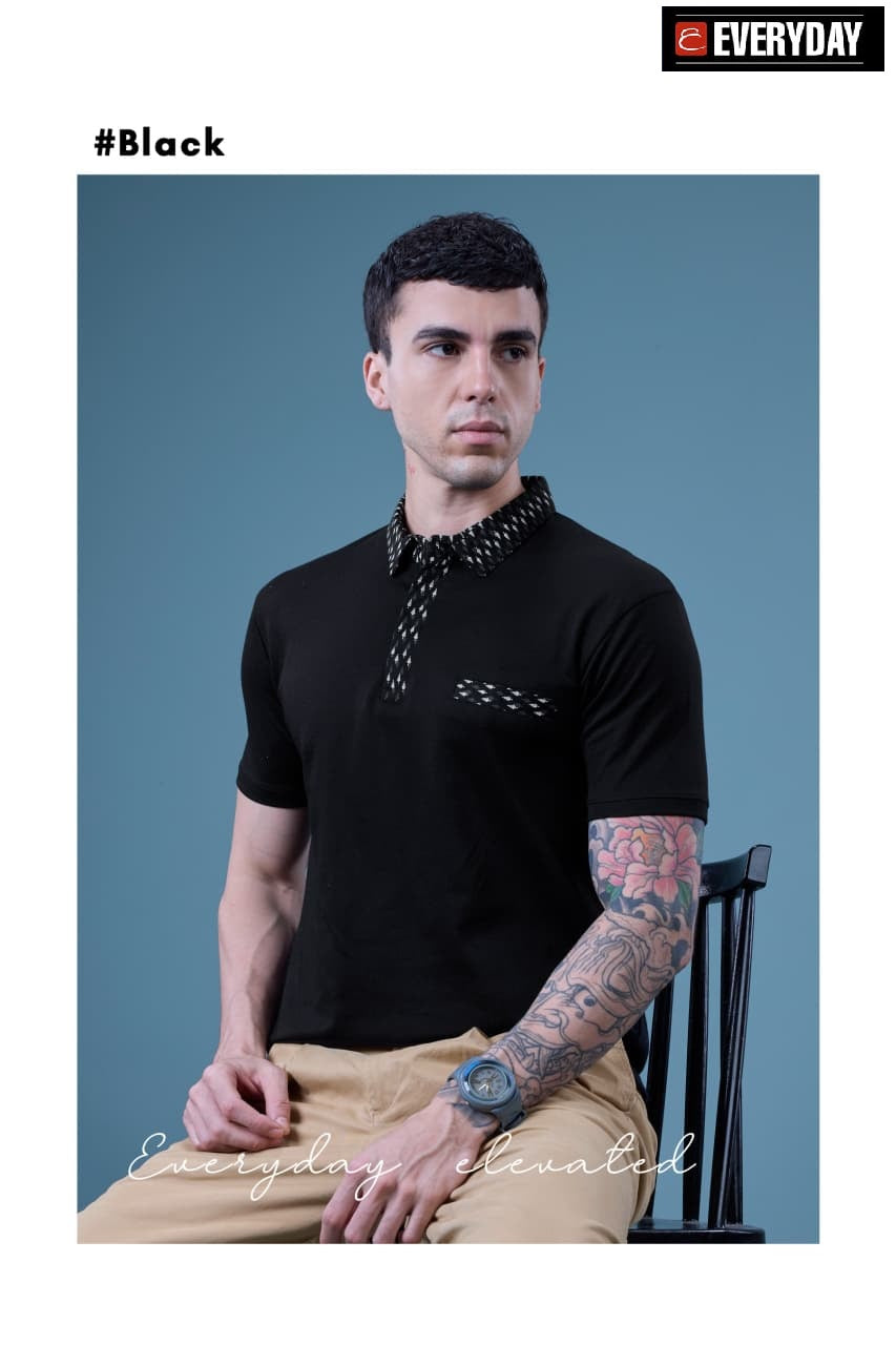 Vol 1415 Cut And Sew Everyday Interlock Mens Tshirts Manufacturer India