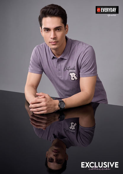 Vol 1416 Collar Everyday Canvas Mens Tshirts Wholesaler