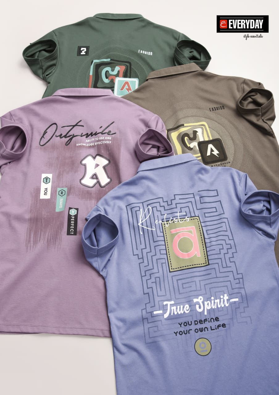 Vol 1416 Collar Everyday Canvas Mens Tshirts Wholesaler