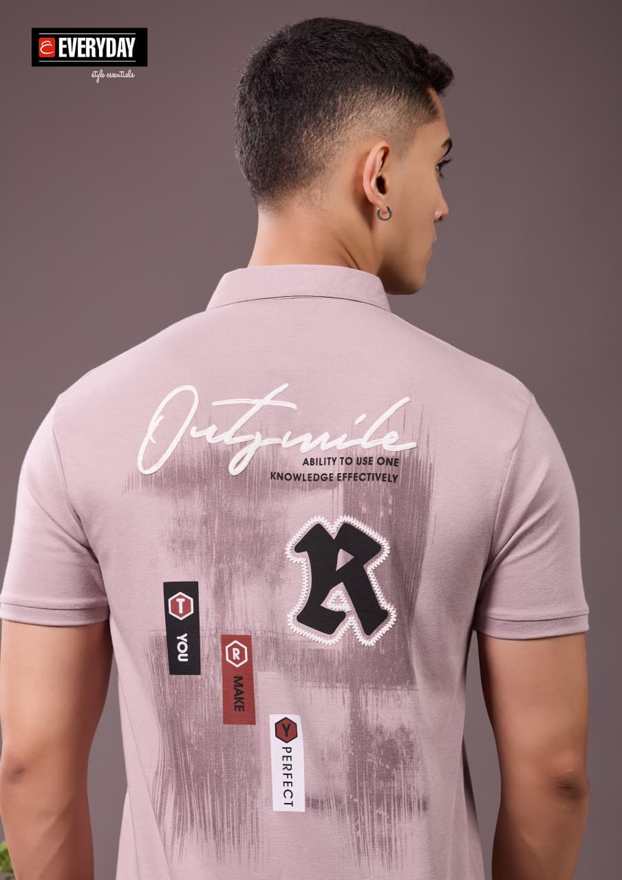 Vol 1416 Collar Everyday Canvas Mens Tshirts Wholesaler