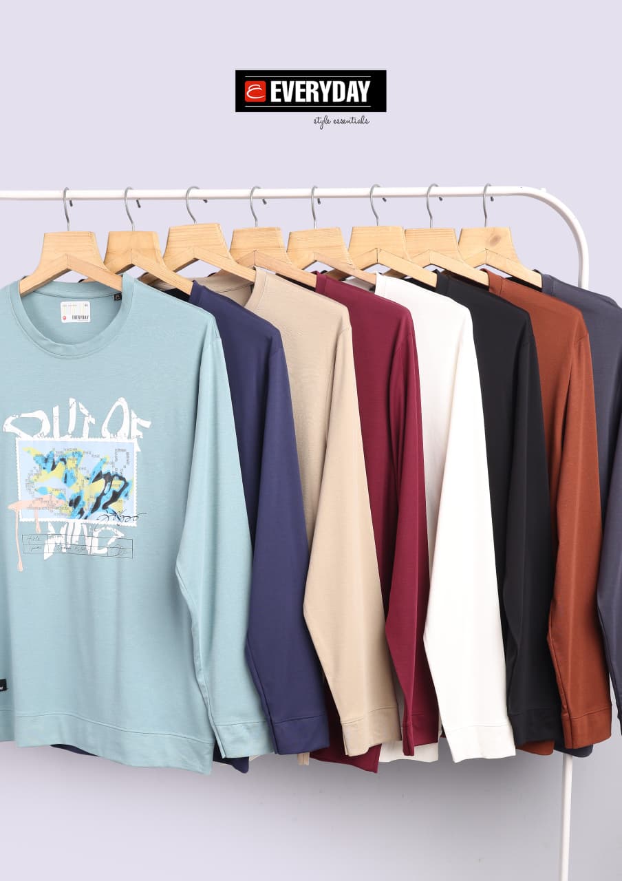 Vol 1433 Full Sleeves Everyday Imported Mens Tshirts Wholesale Price