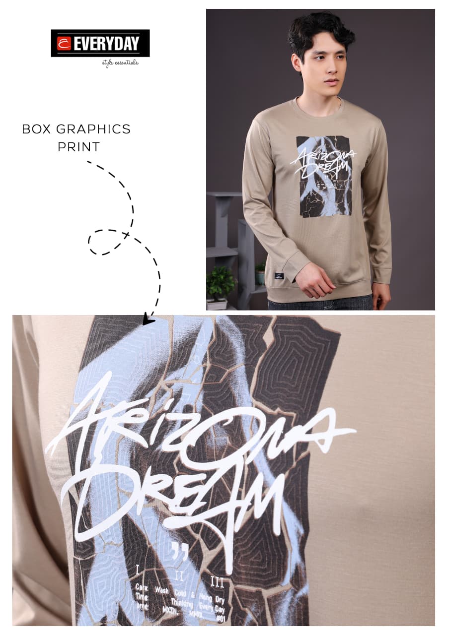 Vol 1433 Full Sleeves Everyday Imported Mens Tshirts Wholesale Price