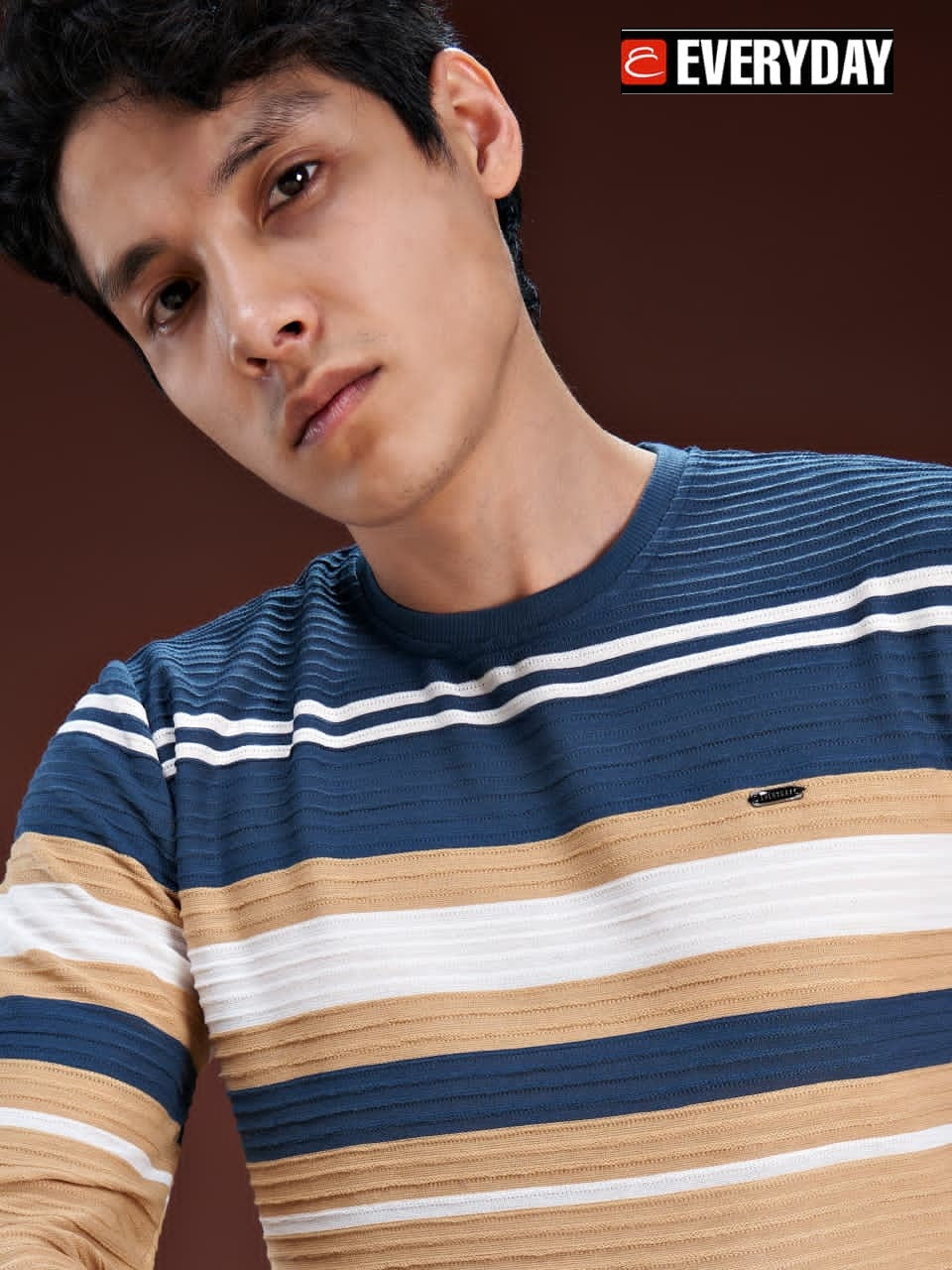 Vol 1453 Everyday Auto Stripes Mens Tshirts Wholesaler