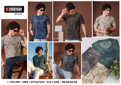 Vol 1454 Everyday Imported Mens Tshirts Exporter