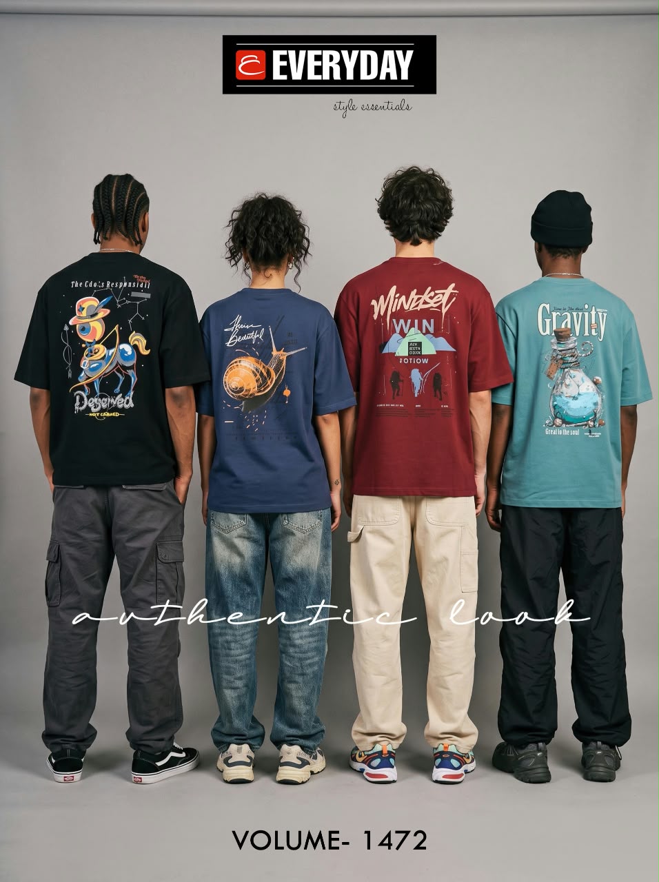 Vol 1472 Oversized Everyday Looper Mens Tshirts Wholesaler Ahmedabad