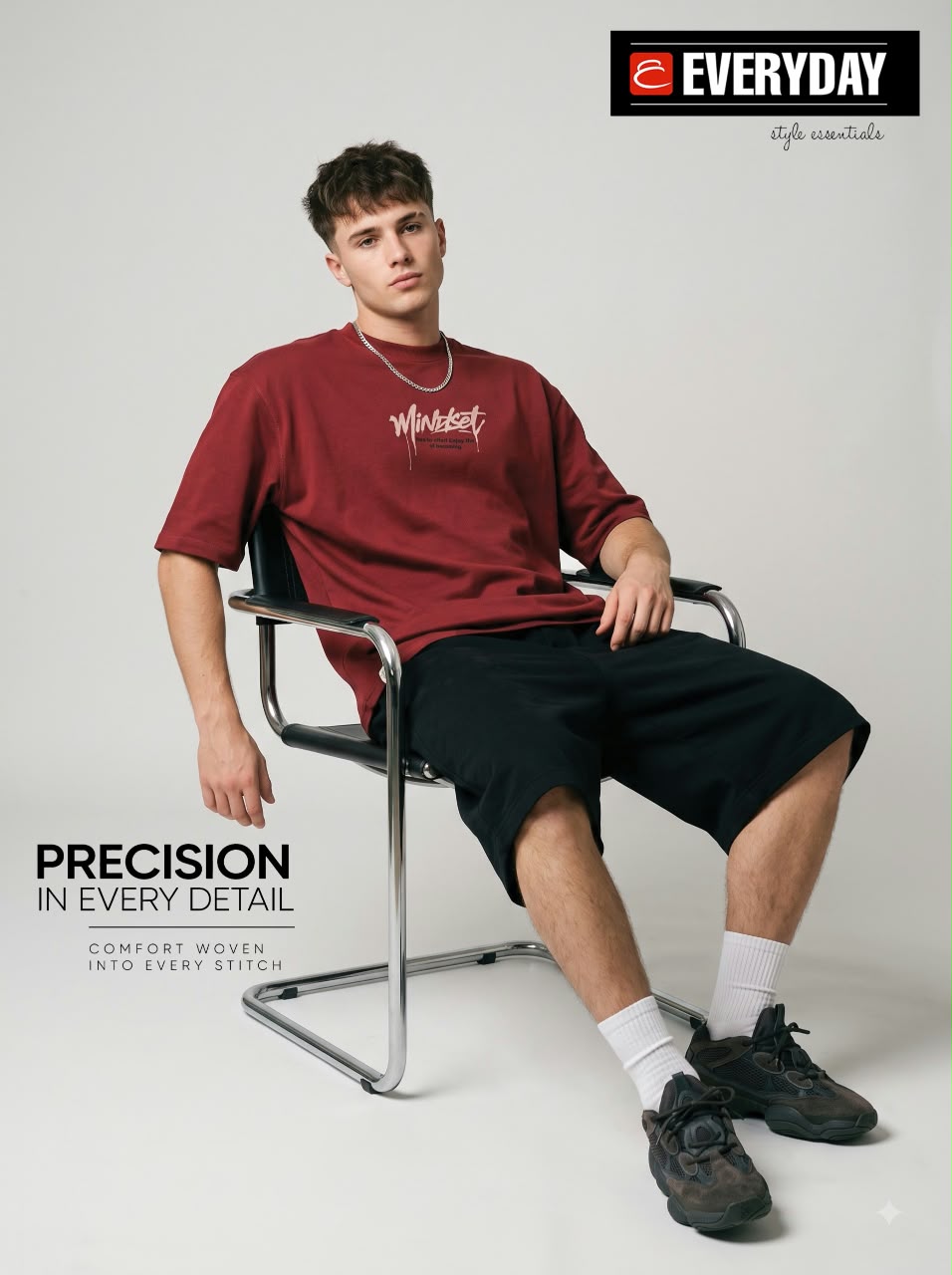 Vol 1472 Oversized Everyday Looper Mens Tshirts Wholesaler Ahmedabad