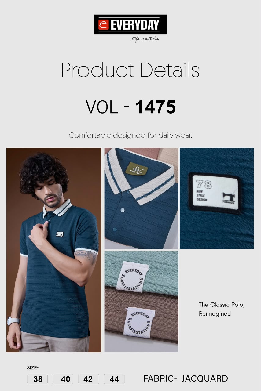Vol 1475 Everyday Knit Mens Tshirts Manufacturer Ahmedabad