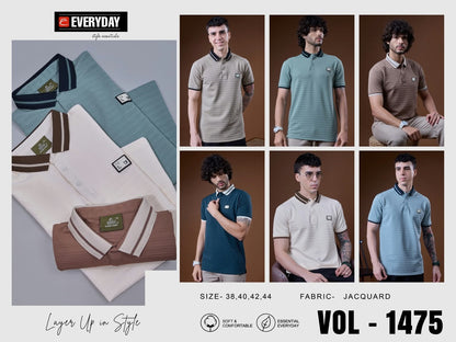Vol 1475 Everyday Knit Mens Tshirts Manufacturer Ahmedabad